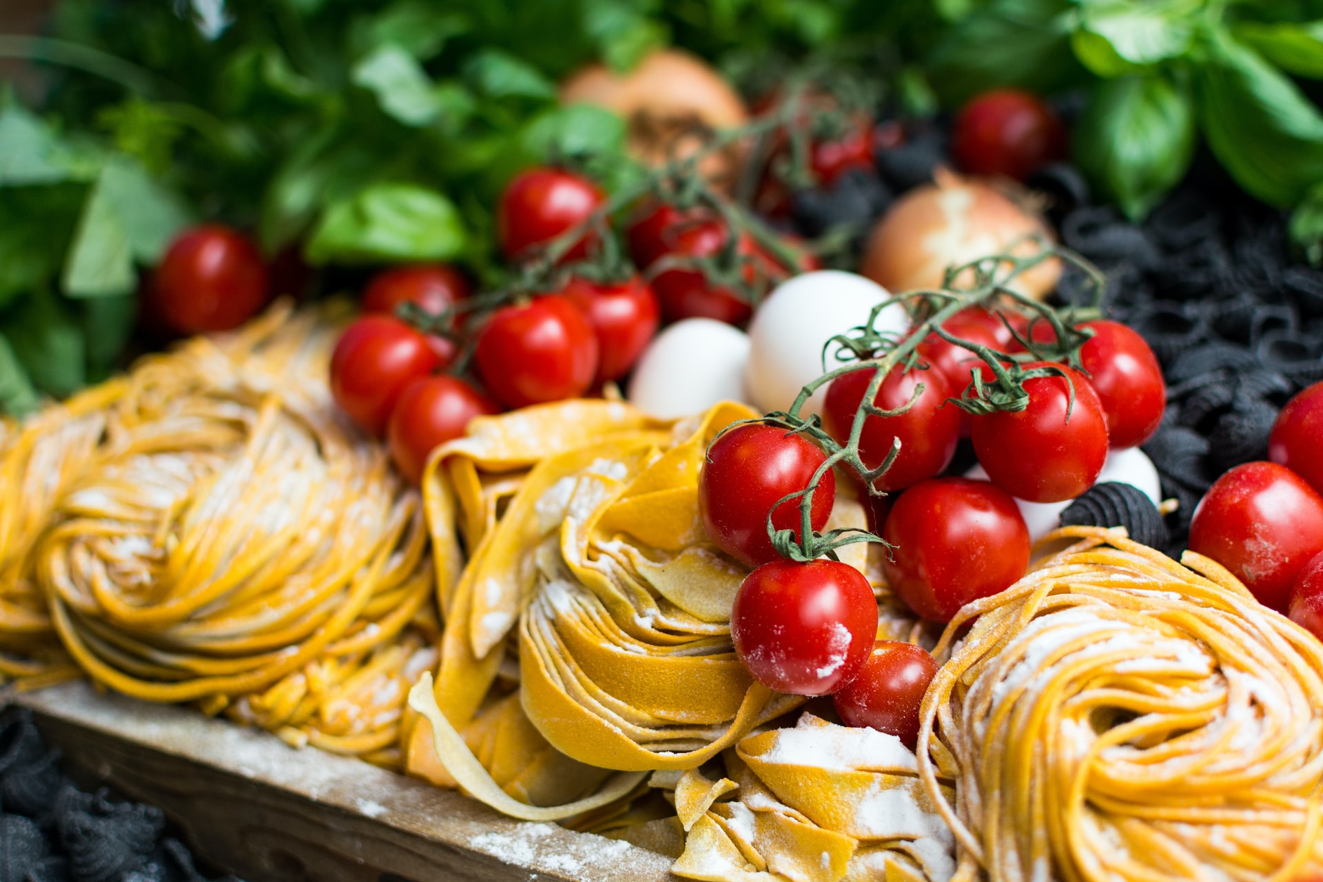 pasta with tomatoes and cheese