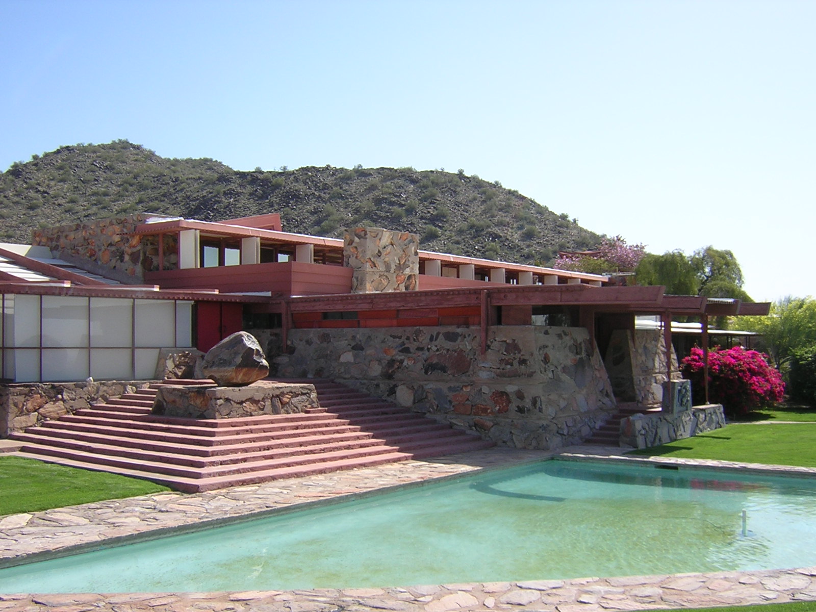 exterior of taliesin west