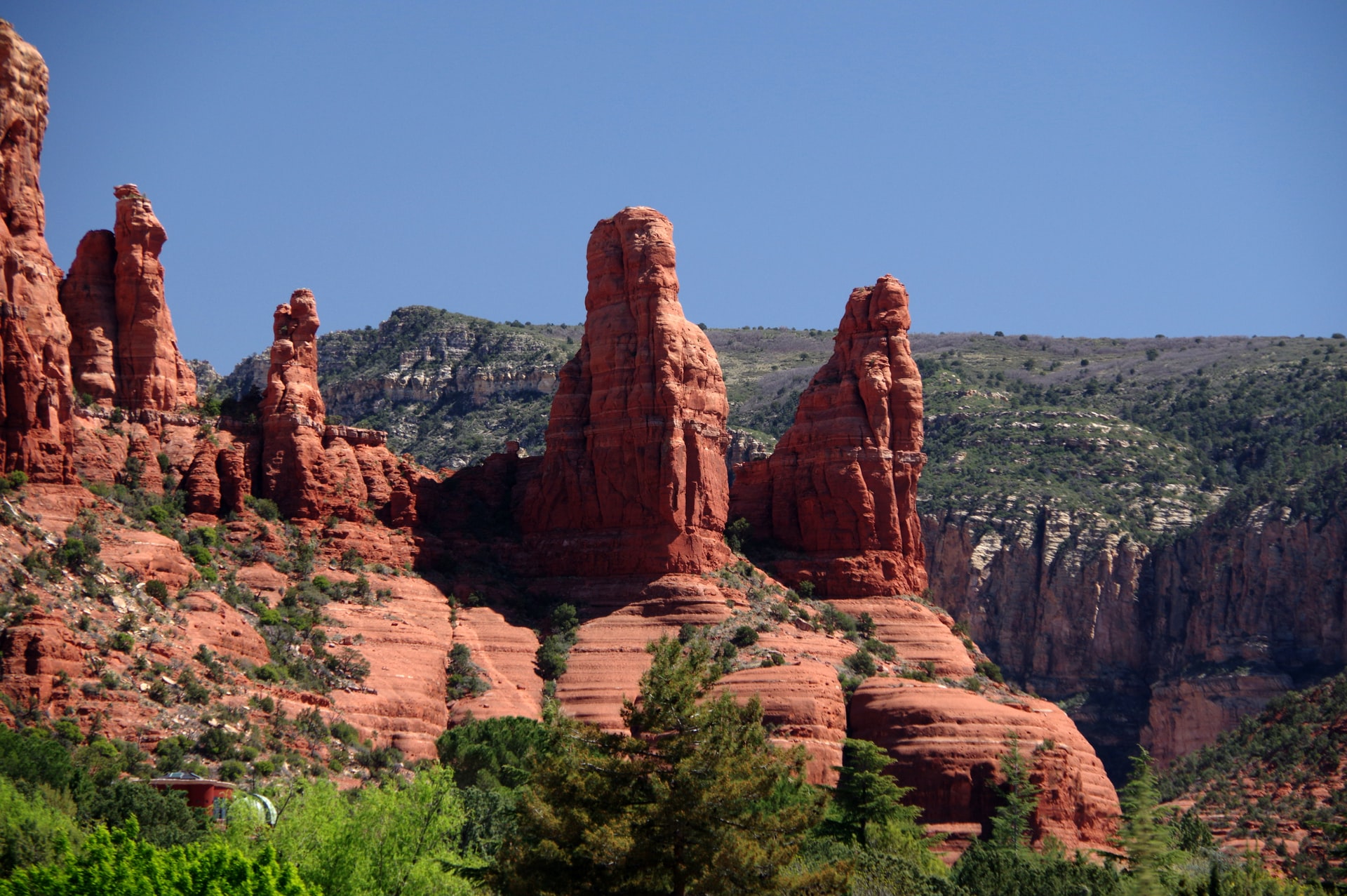 red rocks in sedona\