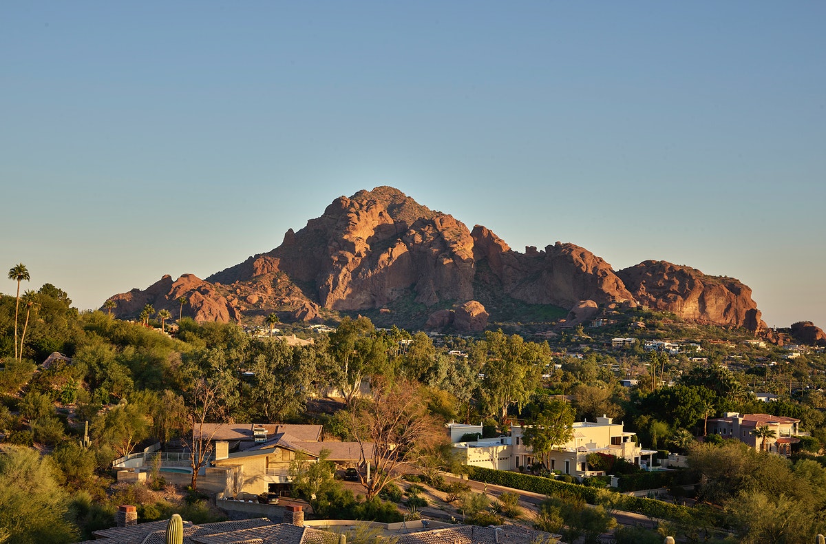 mountain desert view